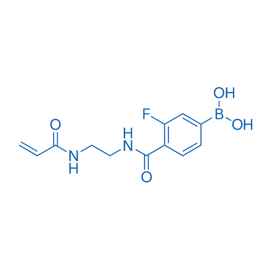 (4-((2-Acrylamidoethyl)carbamoyl)-3-fluorophenyl)boronic acid 1g
