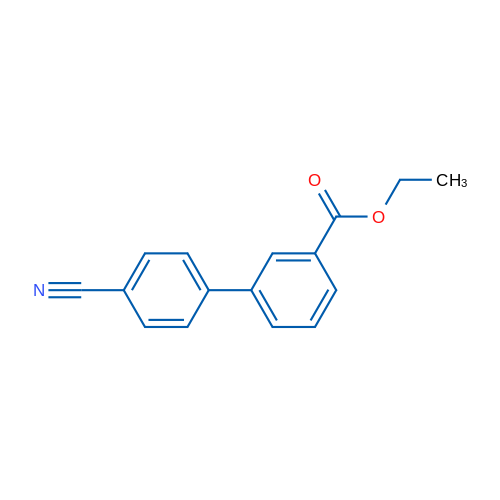 Ethyl 4'-cyanobiphenyl-3-carboxylate 1g