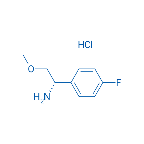 (S)-1-(4-fluorophenyl)-2-methoxyethan-1-amine hydrochloride 100mg