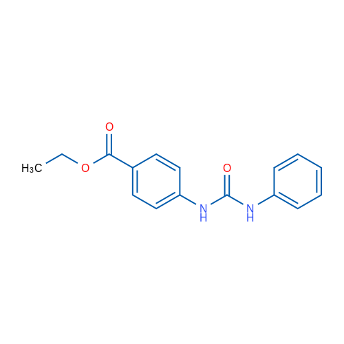 Ethyl 4-[(phenylcarbamoyl)amino]benzoate 1g