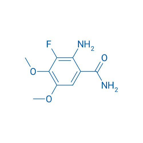 2-Amino-3-fluoro-4,5-dimethoxybenzamide 100mg