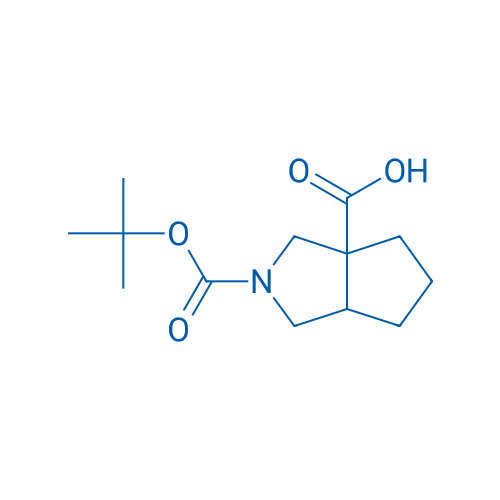 2-(tert-Butoxycarbonyl)octahydrocyclopenta[c]pyrrole-3a-carboxylic acid 100mg