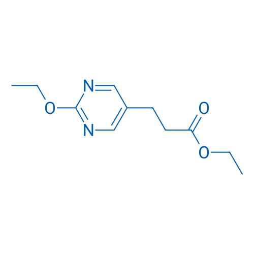 Ethyl 3-(2-ethoxypyrimidin-5-yl)propanoate 250mg