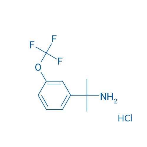 2-(3-(Trifluoromethoxy)phenyl)propan-2-amine hydrochloride 250mg