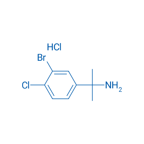 2-(3-Bromo-4-chlorophenyl)propan-2-amine hydrochloride 1g