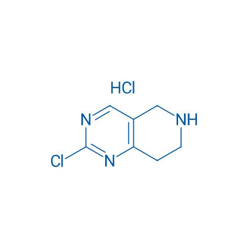2-Chloro-5,6,7,8-tetrahydropyrido[4,3-d]pyrimidine hydrochloride 25g