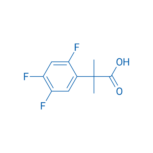 2-Methyl-2-(2,4,5-trifluorophenyl)propanoic acid 1g