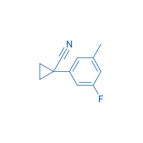 1-(3-Fluoro-5-methylphenyl)cyclopropane-1-carbonitrile 250mg