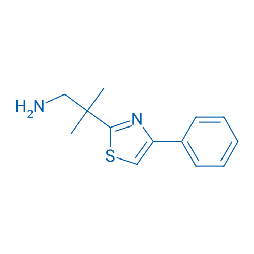 2-METHYL-2-(4-PHENYLTHIAZOL-2-YL)PROPAN-1-AMINE 250mg
