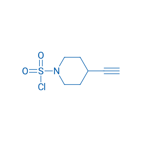 4-Ethynylpiperidine-1-sulfonyl chloride 1g