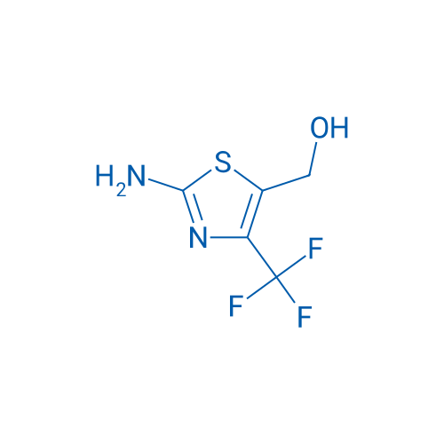 (2-Amino-4-(trifluoromethyl)thiazol-5-yl)methanol 250mg