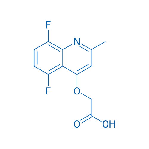 2-((5,8-Difluoro-2-methylquinolin-4-yl)oxy)acetic acid 1g