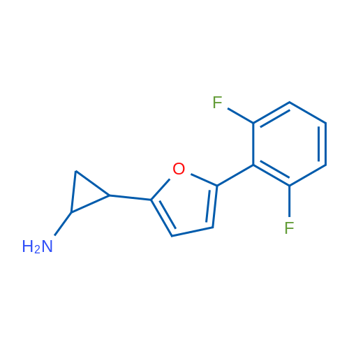 2-(5-(2,6-Difluorophenyl)furan-2-yl)cyclopropanamine 1g