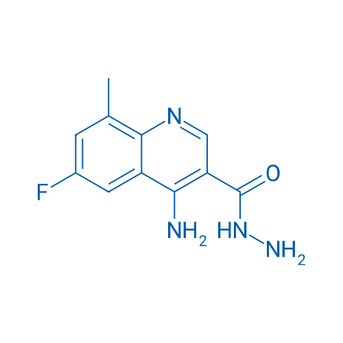 4-Amino-6-fluoro-8-methylquinoline-3-carbohydrazide 1g