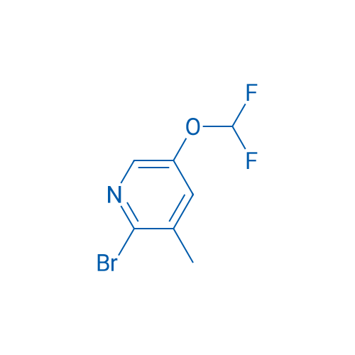 2-Bromo-5-(difluoromethoxy)-3-methylpyridine 1g