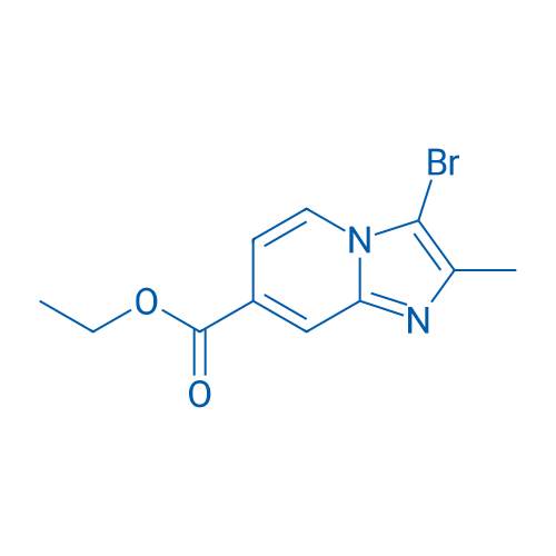 Ethyl 3-bromo-2-methylimidazo[1,2-a]pyridine-7-carboxylate 250mg