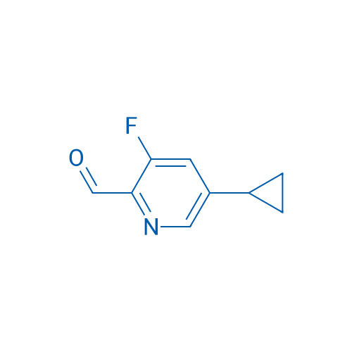 5-Cyclopropyl-3-fluoropicolinaldehyde 5g