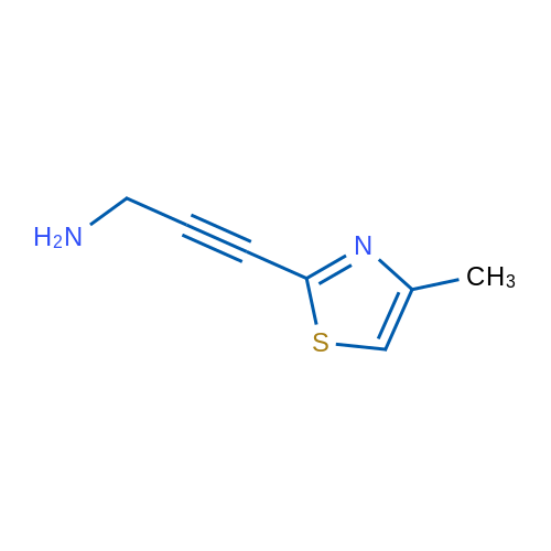 3-(4-Methyl-1,3-thiazol-2-yl)prop-2-yn-1-amine 1g
