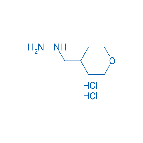((Tetrahydro-2H-pyran-4-yl)methyl)hydrazine dihydrochloride 250mg