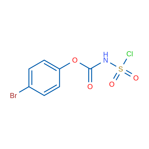 4-Bromophenyl N-(chlorosulfonyl)carbamate 1g