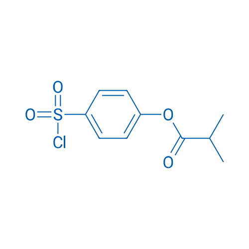 4-(Chlorosulfonyl)phenyl 2-methylpropanoate 5g