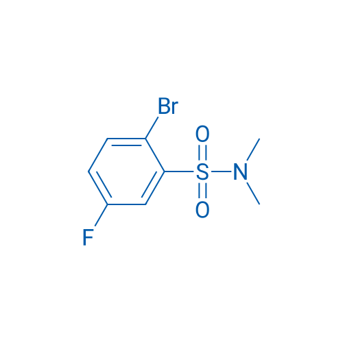 2-Bromo-5-fluoro-N,N-dimethylbenzene-1-sulfonamide 1g