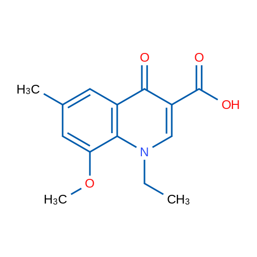 1-Ethyl-8-methoxy-6-methyl-4-oxo-1,4-dihydroquinoline-3-carboxylic acid 1g