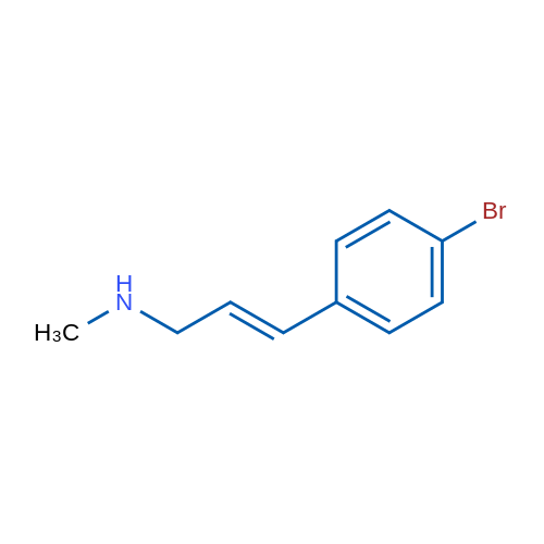 [3-(4-Bromophenyl)prop-2-en-1-yl](methyl)amine 1g