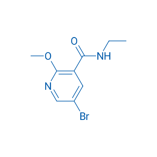 5-Bromo-N-ethyl-2-methoxynicotinamide 250mg