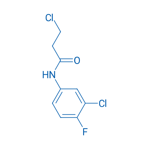 3-Chloro-N-(3-chloro-4-fluorophenyl)propanamide 5g