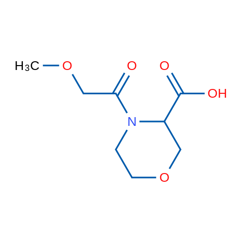 4-(2-Methoxyacetyl)morpholine-3-carboxylic acid 1g