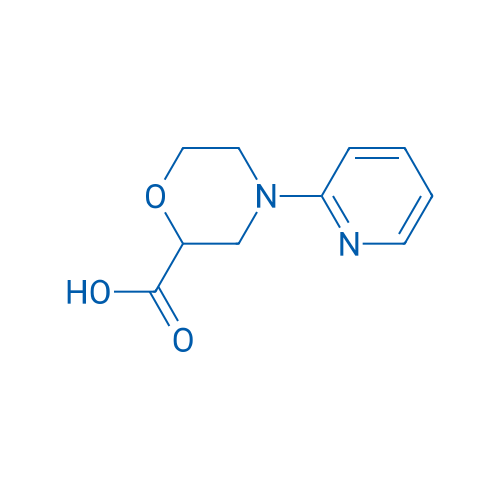 4-(Pyridin-2-yl)morpholine-2-carboxylic acid 1g