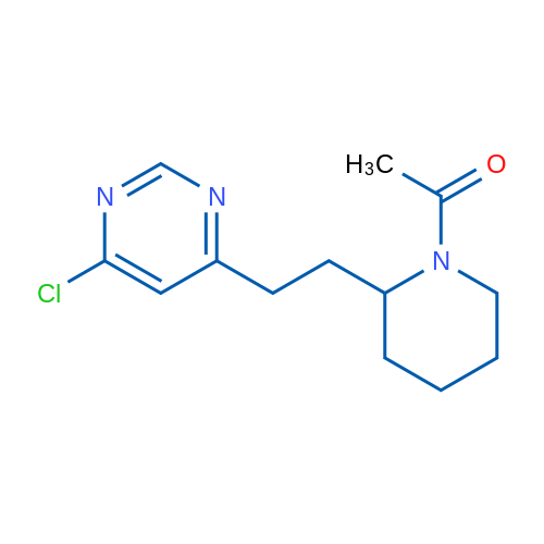 1-(2-(2-(6-Chloropyrimidin-4-yl)ethyl)piperidin-1-yl)ethanone 1g