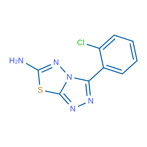 3-(2-Chlorophenyl)-[1,2,4]triazolo[3,4-b][1,3,4]thiadiazol-6-amine 5g