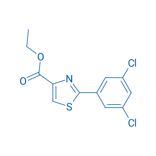 Ethyl 2-(3,5-dichlorophenyl)thiazole-4-carboxylate 250mg