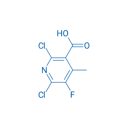 2,6-Dichloro-5-fluoro-4-methylnicotinic acid 1g