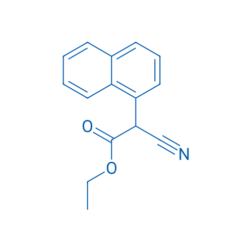 Ethyl 2-cyano-2-(naphthalen-1-yl)acetate 250mg