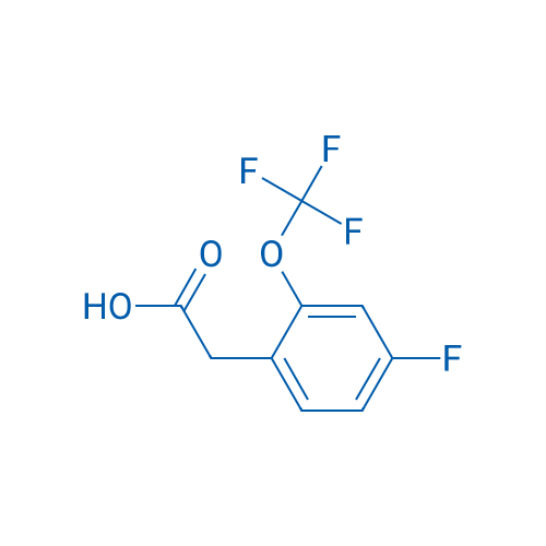 2-(4-Fluoro-2-(trifluoromethoxy)phenyl)acetic acid 250mg