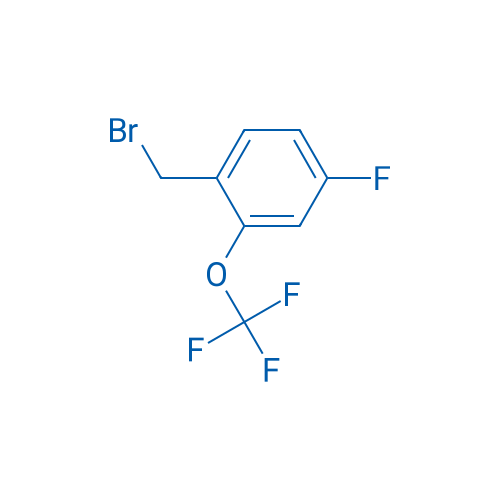 1-(Bromomethyl)-4-fluoro-2-(trifluoromethoxy)benzene 100mg