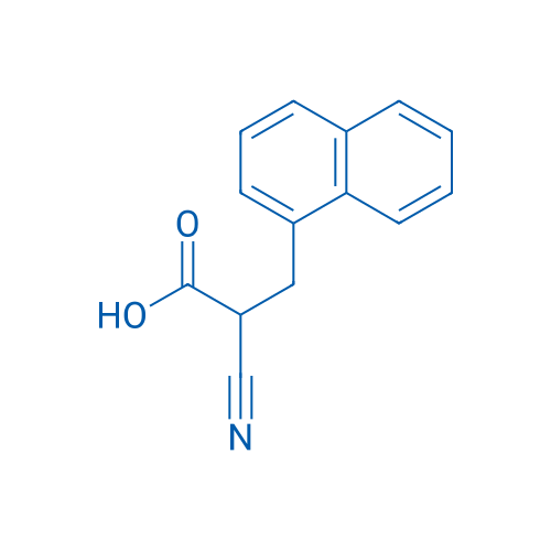 2-Cyano-3-(naphthalen-1-yl)propanoic acid 250mg