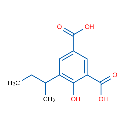 5-(sec-Butyl)-4-hydroxyisophthalic acid 5g