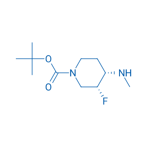 tert-Butyl (3R,4S)-3-fluoro-4-(methylamino)piperidine-1-carboxylate 5g