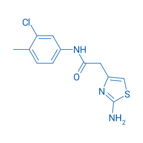 2-(2-Aminothiazol-4-yl)-N-(3-chloro-4-methylphenyl)acetamide 1g