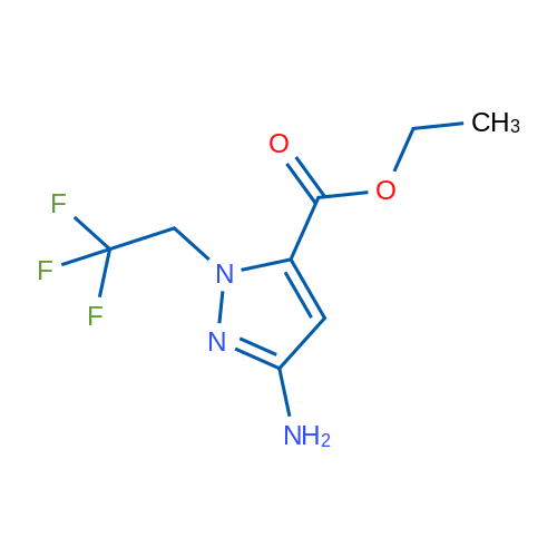 Ethyl 3-amino-1-(2,2,2-trifluoroethyl)-1H-pyrazole-5-carboxylate 1g