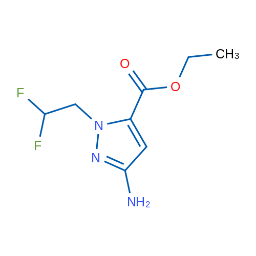 Ethyl 3-amino-1-(2,2-difluoroethyl)-1H-pyrazole-5-carboxylate 1g