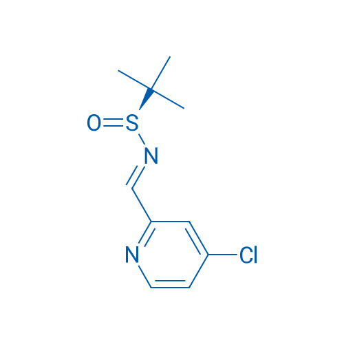 (S,E)-N-((4-CHLOROPYRIDIN-2-YL)METHYLENE)-2-METHYLPROPANE-2-SULFINAMIDE 250mg