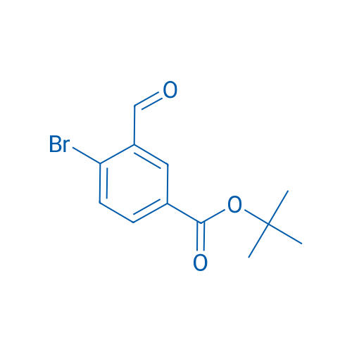 tert-Butyl 4-bromo-3-formylbenzoate 100mg