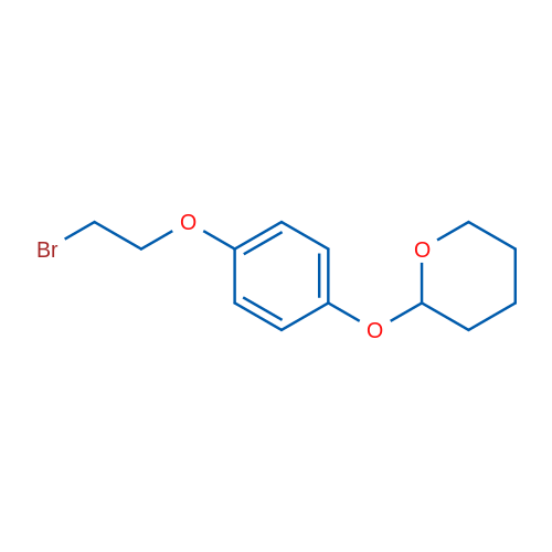 2-(4-(2-Bromoethoxy)phenoxy)tetrahydro-2H-pyran 1g