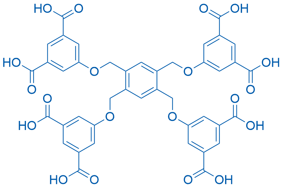 5,5',5'',5'''-((Benzene-1,2,4,5-tetrayltetrakis(methylene))tetrakis(oxy))tetraisophthalic acid 100mg