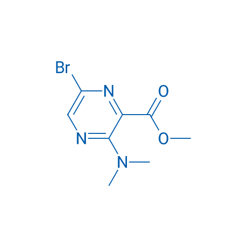 Methyl 6-bromo-3-(dimethylamino)pyrazine-2-carboxylate 1g
